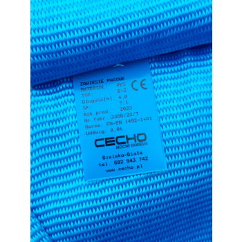 Zawiesie pasowe B-2 DOR 8,0t