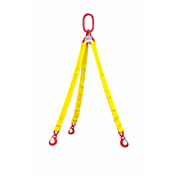 Zawiesia wężowe 3-cięgnowe 6,3t/4,5t  zakończone hakiem